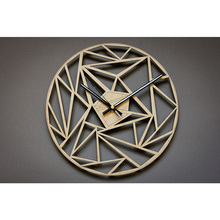 Modern Spiral Hanging Minimalist Wooden Wall Clock Silent Savanna Geometric Clock Watch Wall Art Home Decor Gift Unique Design 2024 - buy cheap