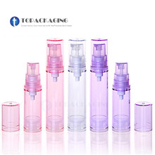 50*5,10,15ML Airless Bottle Plastic Vacuum Refillable Empty Cosmetic Container Lotion Packing Essential Oil Shampoo Perfume Vial 2024 - buy cheap