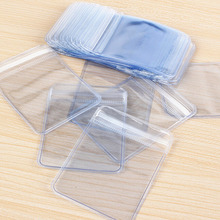 Paquete de bolsas de plástico con sello transparente, bolso de regalo de PVC, carteras de juguete, 40x60mm /60x80mm, 100 Uds. 2024 - compra barato