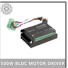 Para cnc 500w motor sem escova do eixo WS55-220 DC20-50V motorista de motor deslizante cnc controlador bldc motor com hall/sem salão 2024 - compre barato