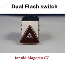 Предупреждение ительный выключатель лампы 35D 953 509 для V-olkswagen old M-agotan CC Dual Flash Switch 2024 - купить недорого