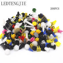 200PCS Universal Car Mixed Door Trim Panel Clips Fasteners Auto Bumper Rivet Retainer Push Engine Cover Fender Fastener Clips 2024 - buy cheap