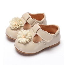 Cozulma crianças bebê gancho & laço sapatos macios crianças moda t-cinta sapatos planos para meninas princesa flor sapatos casuais tamanho 21-25 2024 - compre barato