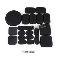 New Airsoft Tactical Fast MICH Helmet Replacement EVA Pad Protective Foam Pad Set 19pcs 2024 - buy cheap