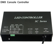 LED controller work with DMX512 console occupy 7 channels support dozens of chips WS2812 WS2811 controller strip controller 2024 - buy cheap