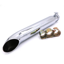 Universal Motorcycle exhaust muffler retro vintage classic Chrome escap moto for Harley Davidson cg125 sr400 cb500 vt500 w800 v7 2024 - buy cheap