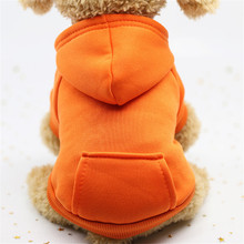 Зимняя мультяшная толстовка с капюшоном для собак, одежда для собак, пальто, куртка, хлопковая одежда для собак, одежда для французского бульдога, одежда для домашних животных 2024 - купить недорого