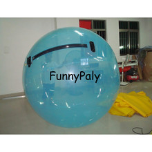 inflatable water walking ball for rental,aqua zorbing balls equipment,germany inflatable zorb ball,blue 2m pvc Water Polo Ball 2024 - buy cheap