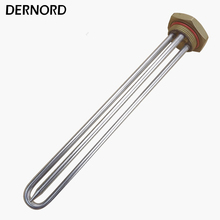 DERNORD Heating Element with Probe Tube 220v 1500w 1 1/4" Thread 42mm Immersion Water Heater Screw Type heater with Thermowell 2024 - buy cheap