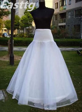Женская юбка А-силуэта, 1 обруч, свадебные подъюбники, свадебное платье, Нижняя юбка, свадебные аксессуары 2024 - купить недорого