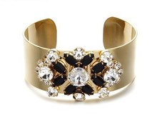 Retro crystal bracelet wide bracelet hot pressed Kerry Women 2014 new design bracelet  B1049 2024 - buy cheap