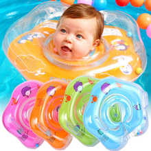 Accesorios de natación para bebés, tubo de cuello de seguridad para flotador infantil, Círculo de natación, Delfín grande, manguera inflable para niños 2024 - compra barato