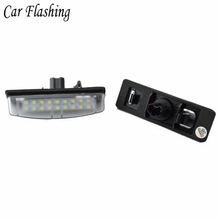 2X Car LED License Plate Light 12V SMD Number Plate Lamp For Toyota Avensis Verso Camry Aurion Prius For Lexus IS200 LS430 GS300 2024 - buy cheap