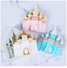 PRZY Princess Castle Cake Silicone Mold Cup Wedding Chocolate Fondant Cake Dessert Table Decoration Mould Silicone Rubber 001 2024 - buy cheap