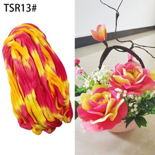 Medias extensibles Multicolor de nailon para flores artificiales, 5 uds., accesorio hecho a mano 2024 - compra barato