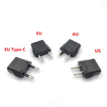 European EU Plug Adapter China Japan US To EU Euro AU Plug Travel Power Adapter AU Electric Charger Sockets AC Converter Outlet 2024 - buy cheap