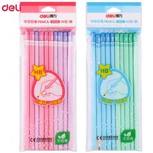Deli 100pcs kawaii wood pencils cute macaroon color graphite pencil for school office stationery prizes for kids free shipping 2024 - buy cheap