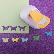 Free Ship 1"/2.4cm butterfly shaped save power paper/eva foam craft punch Scrapbook Handmade punchers hole punch insect puncher 2024 - buy cheap