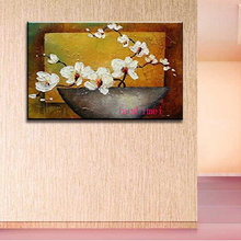 Handmade Oil Painting On Canvas Abstract Paintings Home Decor Picture Wall Art Knife Flower On Wall For Living Room Decor 2024 - buy cheap