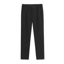 JK uniformes de escuela secundaria para hombres, pantalones de traje, estilo Harajuku japonés Preppy, pantalones de cintura alta de talla grande, color negro, 5XL 2024 - compra barato