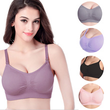 Women Maternity Bra for Feeding Pregnancy Breastfeeding Bra Nursing Underwear Clothes for Pregnant women Clothing Plus size 2024 - купить недорого