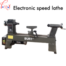 Electronic no-pole speed regulating lathe small cast iron woodworking lathe digital display woodworking lathe 220V 550W 1PC 2024 - buy cheap