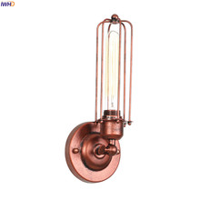 IWHD RH Industrial Decor Vintage Wall Lamp Bedroom Home Indoor Stair Lighting Retro Edison LED Wall Light Sconces Luminaire 2024 - buy cheap