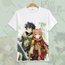 The Rising of the Shield Hero Summer T Shirt Japanese Anime Raphtalia Naofumi Iwatani T-shirt Students Top Tee Cosplay Costume 2024 - buy cheap