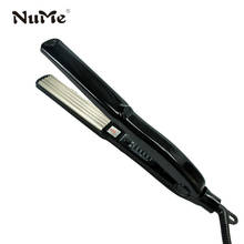 NuMe Hair Straightener Corn Electric Hair Curler Ceramic straighter Chapinha Straightening Corrugated Curling Styling Tools 2024 - buy cheap