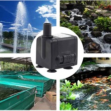 Water Pump Low Noise Submersible Pump Fountain Pond Water Pump Aquarium Fish Tank Pond Wear Resistance Water Circulation 2024 - buy cheap