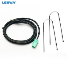 Leewa-adaptador e chaves de rádio aux, 10 conjuntos, entrada 3.5mm, para renault clio, megane, laguna, mp3, ipod/iphone, # ca1731 2024 - compre barato