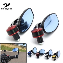 Conjunto de espelhos retrovisores para motocicleta, 1/8 ", 22mm, guidão, lateral, honda cb919, cbf1000, cbf 7/8 a, cbf600/sa, cbf 1000 2024 - compre barato