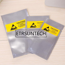 1000 pcs componentes Eletrônicos baterias anti-estático sacos de plástico de embalagens 6*11.5 cm, 7*11.5 cm, 8*13.5 cm 2024 - compre barato