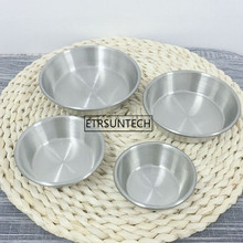 Stainless Steel Kimchi Plate Sauce Bowl Barbecue Dish Trays Snacks Seasoning Side Plates 50pcs/lot 2024 - buy cheap
