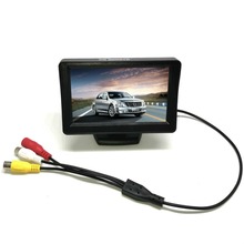 HE CREATE-pantalla TFT LCD para espejo retrovisor de coche, pantalla de 4,3 "para Vista trasera, cámara de marcha atrás HD, Digital a Color de 4,3 pulgadas PAL/NTSC 2024 - compra barato