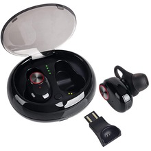 Новинка TWS Earbud Bluetooth 5,0 In-Ear беспроводные стерео спортивные наушники беспроводные мини шумоподавление гарнитуры Bluetooth 2024 - купить недорого