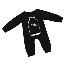 Newborn Infant Baby Boy Girl Long Sleeve Letter baby boy clothes summer Romper Jumpsuit Outfits Clothes  JAN23 2024 - buy cheap