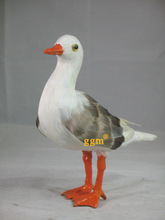 21x20cm Sea gull bird model toy Seagull model toy polyethylene & furs handicraft,decoration gift, baby toy d253 2024 - buy cheap