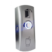 Surface mounting Zinc Alloy Led Door Exit Push Release Button Switch with box for access control system 2024 - buy cheap