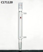 Condensador c171120, destilação, juntas: 14/20, altura do revestimento: 110mm, altura total da coluna: 180mm + + + c171120 2024 - compre barato