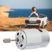 Micromotor de alta velocidade rs550, engrenagem de alta velocidade, motor sem escova, 3mm, eixo para crianças, carro elétrico rc faça você mesmo, carro de bebê 2024 - compre barato