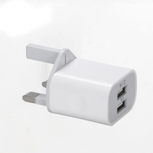 2 portas usb plugue do ru carregador de celular dc 5v 2.1a adaptador de energia de saída usado para iphone ipad samsung htc celular tablet pc 2024 - compre barato