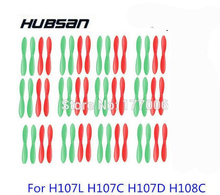 Hot! 60pcs Hubsan X4 Quadcopter H107L H107C H107D X4 Quadcopter Propellers H107-A02 blade ,propellers (wholesale) 2024 - buy cheap