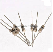 Fast Blow 50pcs glass Fuse with wire /insurance tube 3.6 * 10 mm / 250 v 0.5a-6.3a fuse 2024 - buy cheap