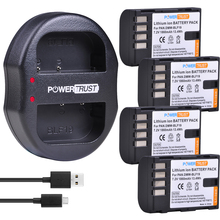 PowerTrust DMW-BLF19 DMW-BLF19E BLF19E BLF19 DMW-BLF19PP Battery and Charger for Panasonic Lumix GH3 GH4 GH5 G9 GH4K Batteries 2024 - buy cheap