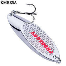 1PCS 3g-28g Metal Spinner Spoon trout Fishing Lure Hard Bait Sequins Noise Paillette Artificial Bait small hard sequins spinner 2024 - buy cheap