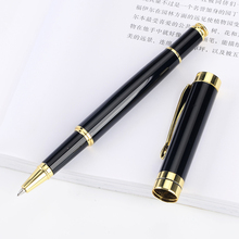 Luxury Brand Business Office Ballpoint Pens Black Gold Metal Medium Nib Ball Pen for Writing Student School Stationery Gifts 2024 - buy cheap