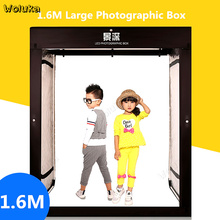 160CM LED large Photographic Box Softbox portraits clothing shooting photo lighting box cabinet scene photography CD50 T11 2024 - buy cheap