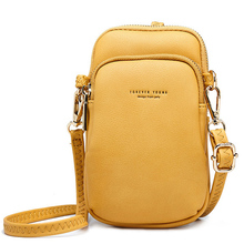 HOT Small Shoulder Bag For Women Brand Soft Leather Cell Phone Bag Ladies Crossbody Bag Purse Female Mini Sac Bolsos Designer 2024 - buy cheap