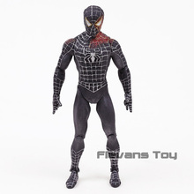 Figuras de acción sueltas de 7 "de Marvel, Spiderman, traje negro 2024 - compra barato